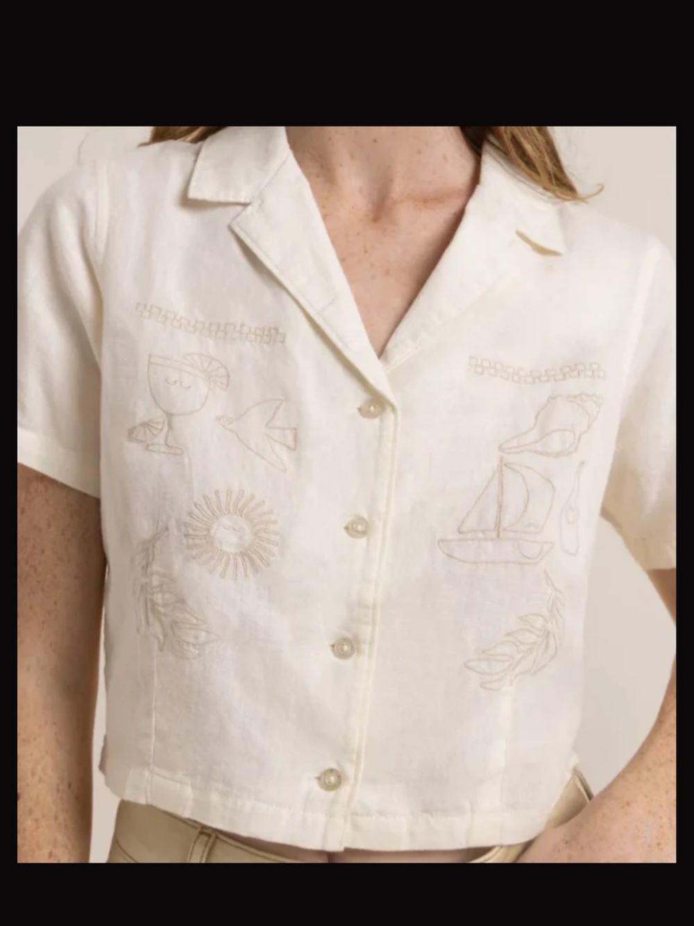 Roark Camp Shirt Coconut